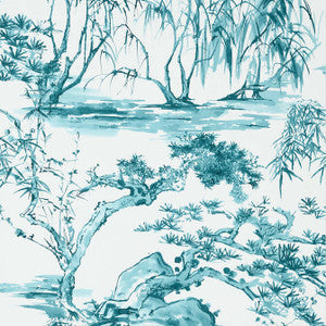 Anna French Wallpaper Kyoto Robin's Egg AT9827