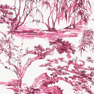 Anna French Wallpaper Kyoto Fuchsia AT9831