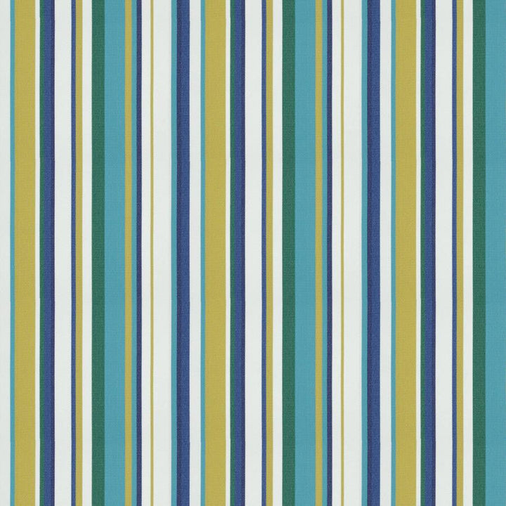 Astern # 601 Teal by Maxwell Designer Fabric Home & Garden-Act Viii 100% SOLUTION DYED POLYOLEFIN INDIA H-10.98" 55.9" - Swanky Fabrics -