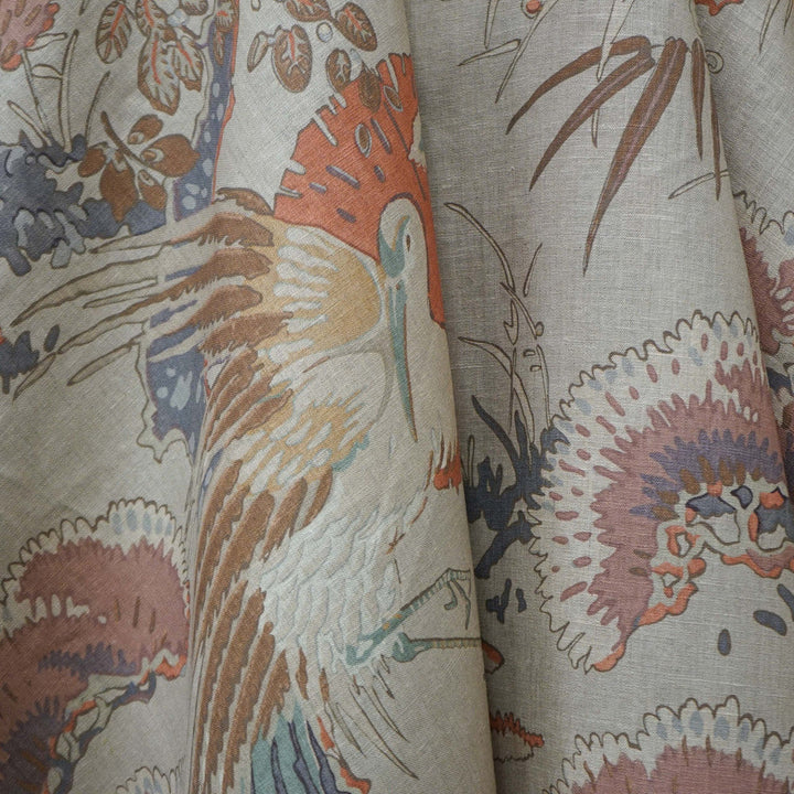 Atrium 42Sj102 by JF Designer Fabric JF Studio 100% Linen United Kingdom 12000 Horizontal: 27 and Vertical: 47.5 56 - Swanky Fabrics -