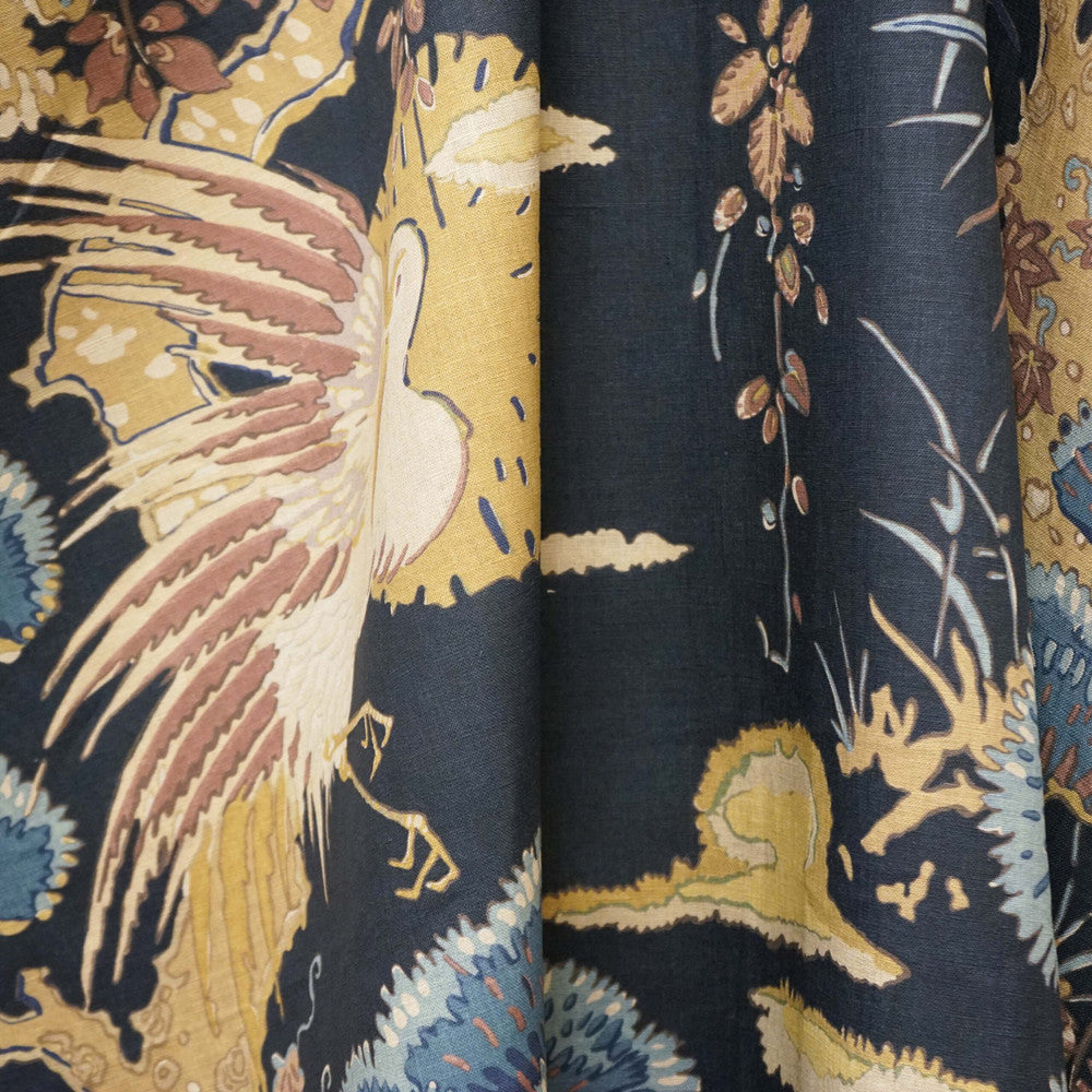 Atrium 69Sj102 by JF Designer Fabric JF Studio 100% Linen United Kingdom 12000 Horizontal: 27 and Vertical: 47.5 56 - Swanky Fabrics -