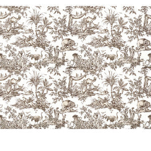 Anna French Wallpaper Antilles Toile Brown ATWW15169