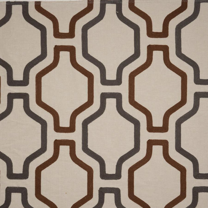Amphora # 606 Carob by Maxwell Designer Fabric Color Theory-Vol.Viii Tigerseye 65% COTTON
35% ACRYLIC EMB.-100% ACRYLIC INDIA V-7.5" H-7.5" 54"EMB.52" - Swanky Fabrics -
