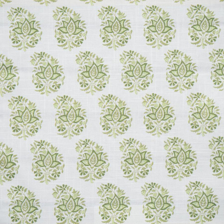 Arjan # 342 Laurel by Maxwell Designer Fabric Color Theory-Vol.Viii Rosemary 100% COTTON SPAIN V-6.5" H-3" 55" - Swanky Fabrics -