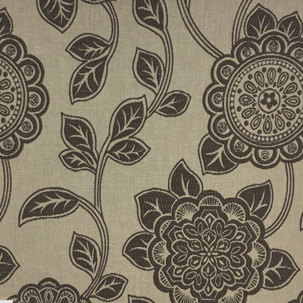 August 38J6651 by JF Designer Fabric Color Concepts River Rock 81% Polyester, 19% Cotton India 50000 Horizontal: 13.5 and Vertical: 19 54 - Swanky Fabrics -