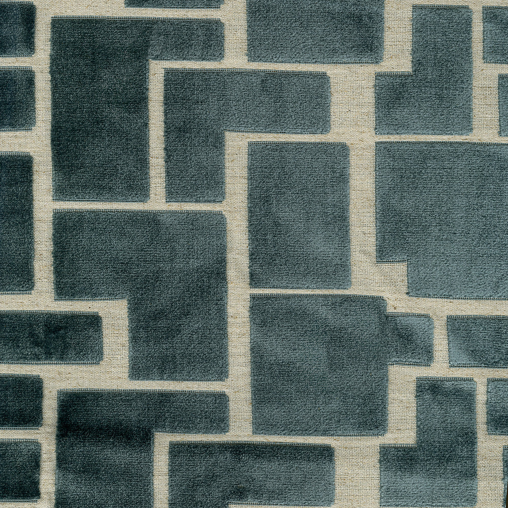 Radiate 302 H2O by ABBEYSHEA Designer Fabric N/A 100% Polyester China </p><p>Repeat: Horizontal: 5.9" (15.0 cm) Across the Roll and Vertical: 37.8" (96.0 cm) Up the Roll 59" (149 cm) - Swanky Fabrics -