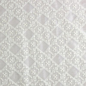 Old World Weavers Fabric Broderies Villers Sheer Ivory AU25800003