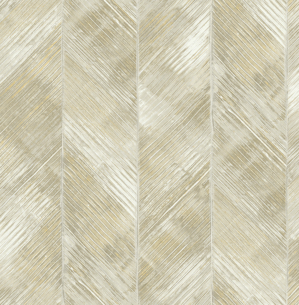 Hubble Texture Metallic Gold and Ivory AV50508 by Seabrook Designs Designer Wallpaper