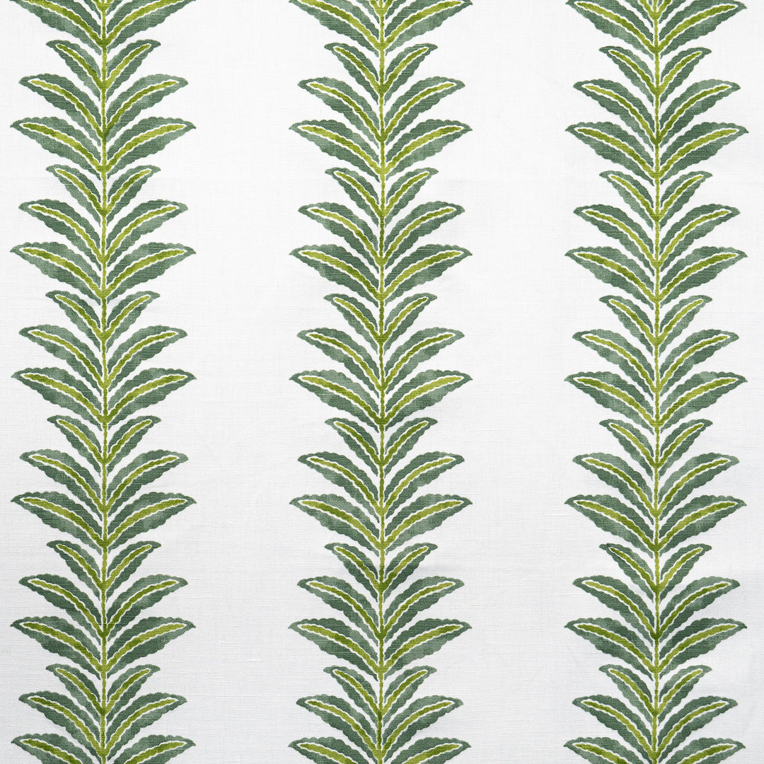 Alder # 638 Green by Maxwell Designer Fabric Color Theory-Vol. X Juniper 59% COTTON, 41% LINEN INDIA V-3" H-6.5" 54" - Swanky Fabrics -
