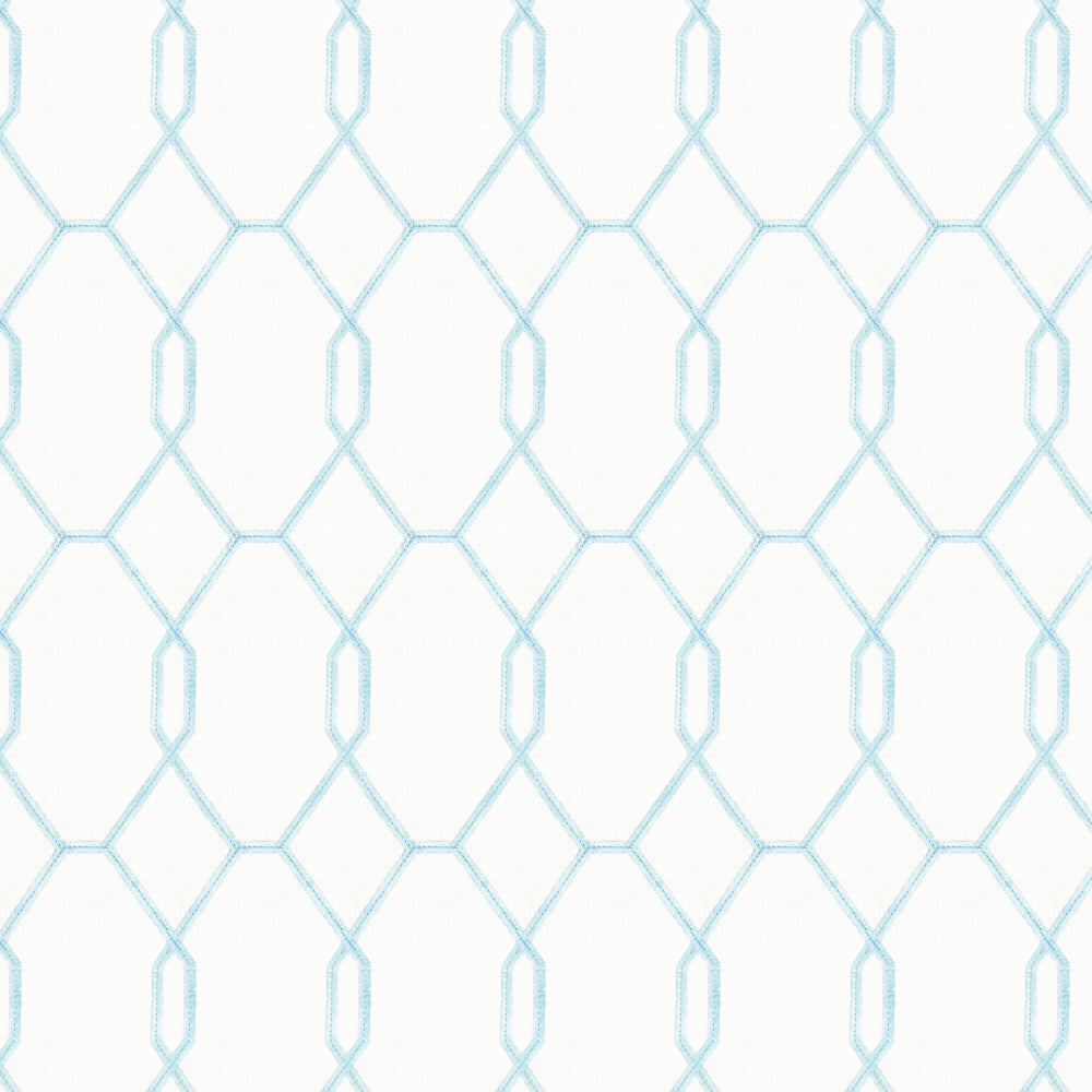 Available 1 Powder by Stout Designer Fabric COLOR MY WINDOW BLUE/NAVY 48%COT 52%LIN %PEMB INDIA Horizontal: 4.5 and Vertical: 8 50 in - Swanky Fabrics -