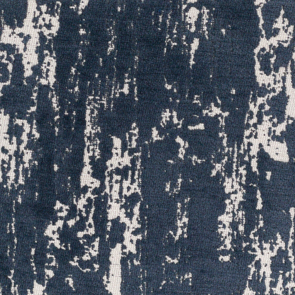 Avignon 1 Indigo by Stout Designer Fabric LIVING IS EASY LAKE/OCEAN 100%POL TURKEY WYZENBEEK 15 000 DOUBLE RUB WEAR TEST (HEAVY DUTY) Horizontal: 13.500 and Vertical: 13.500 54 in - Swanky Fabrics -