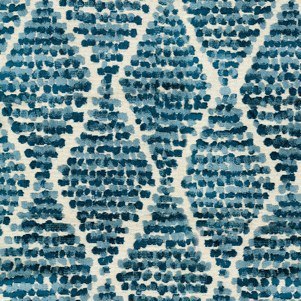 Avignon 36 Indigo by ABBEYSHEA Designer Fabric 76% Rayon
24% Polyester CN 30,000 Double Rubs (Wyzenbeek) </p><p>Repeat: Horizontal: 13.7 in. (34.8 cm) up the roll and Vertical: 13.7 in. (34.8 cm) across the roll 56 in. (142 cm) - Swanky Fabrics -