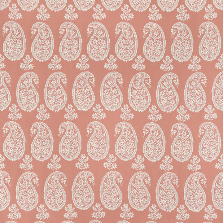 Campania Paisley Blush AW16107 by Thibaut Fabric Thibaut Fabric Campania Paisley Blush AW16107Fabric SOLEIL TEXTURES U.S.A </p><p>Repeat: H: 7 in (17.78 cm), V: 24.5 (62.23 cm) 54 in  (137.16 cm) - Fabric Carolina -