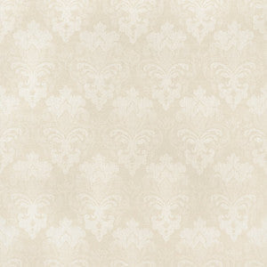 Thibaut Fabric Darcey Damask Ivory AW16123