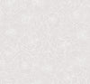 Seabrook Designs Wallpaper Graphic Floral Metallic Champagne and Off-White AW71001