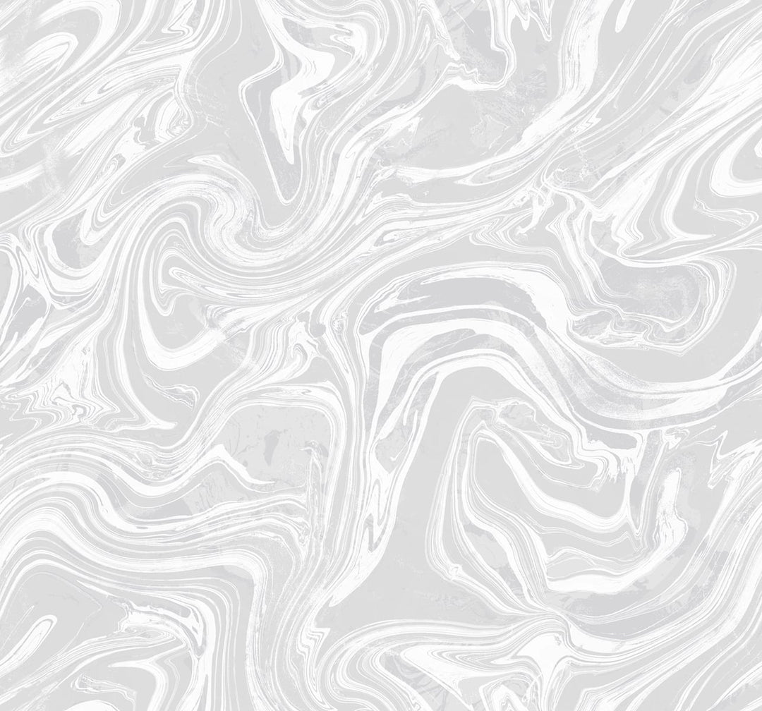 Oil and Water Silver Glitter and Cream AW72020 by Seabrook Designs Designer Wallpaper