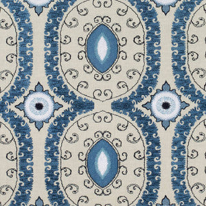 Anna French Fabric Castile Embroidery Blue AW72975