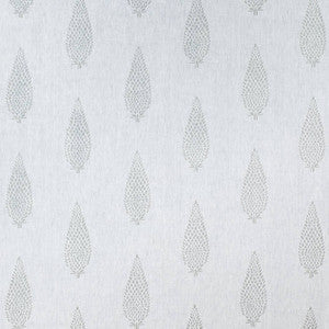 Anna French Fabric Manor Embroidery Grey on Off White AW73006