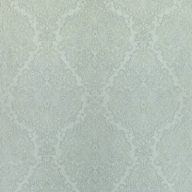 Sterling Paisley Aqua AW73024 by Anna French Fabric Anna French Fabric Sterling Paisley Aqua AW73024Fabric Meridian 100% Linen INDIA </p><p>Repeat: V: 31 54 - Fabric Carolina -