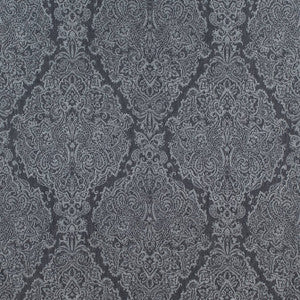 Anna French Fabric Sterling Paisley Charcoal AW73027