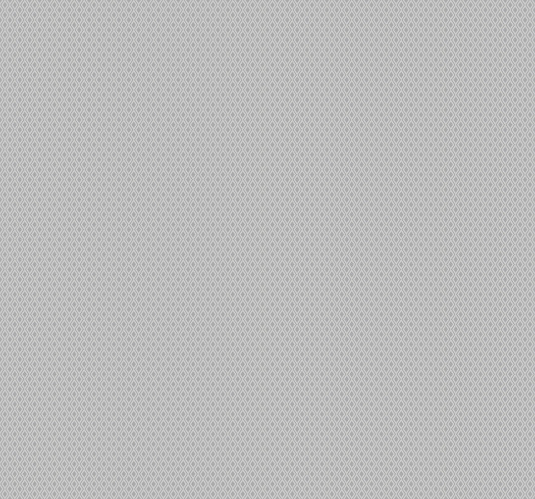 Mini Diamond Geo Metallic Silver Glitter AW73510 by Seabrook Designs Designer Wallpaper
