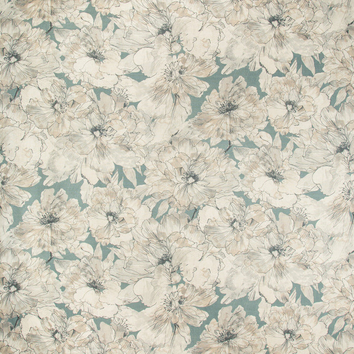 Ayrlies Soft Blue by Kravet Couture Designer Fabric MODERN COLORS-SOJOURN COLLECTION LINEN - 100% Austria MEDIUM Horizontal: 54.5 and Vertical: 36 54.5 - Swanky Fabrics -