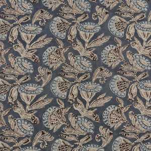 Magnolia Fabric Azora Indigo