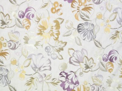 Mostar GreyPurple AZ20410002 by Grey Watkins Designer Fabric 100% COTTON INDIA LIGHT DUTY Horizontal: 26" and Vertical: 14" 50 - Swanky Fabrics -