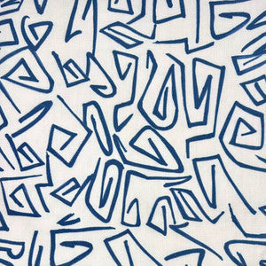 Europatex Fabric Abstract Blue