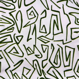 Europatex Fabric Abstract Green