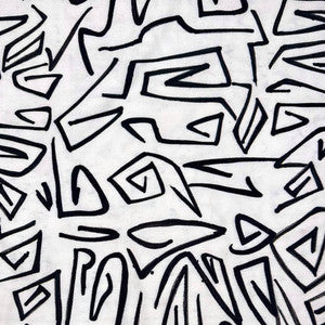 Europatex Fabric Abstract Onyx