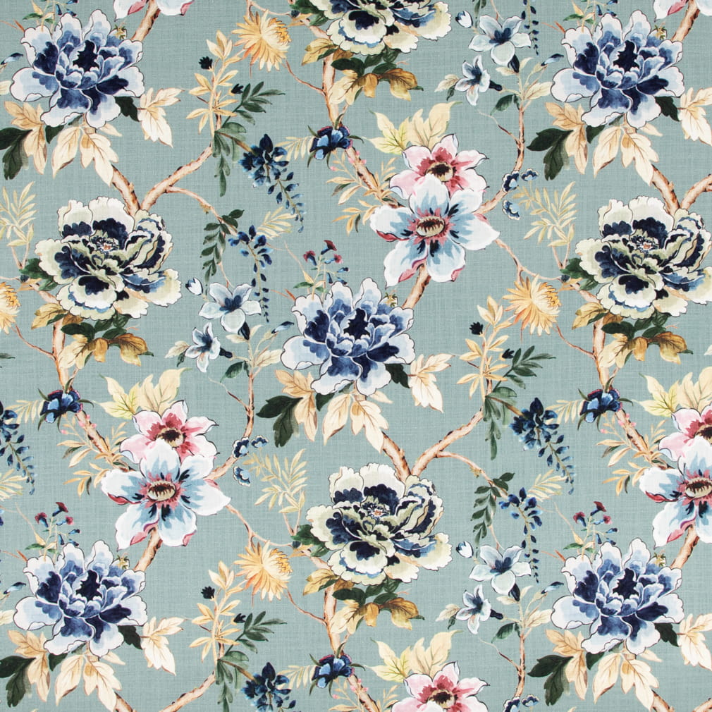 Adrienne Oasis A1244-01 by 29 Park Designer Fabric