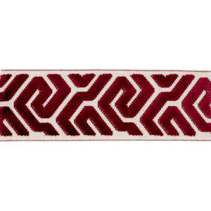 Europatex Fabric Agos Crimson