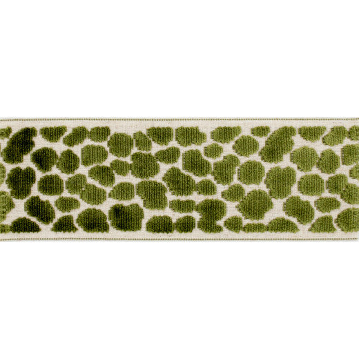 Alpas - Lime by Europatex Designer Fabric Alpas 100% Polyester China See Sample Horizontal: N/A and Vertical: N/A 3.50 inches  - Swanky Fabrics -