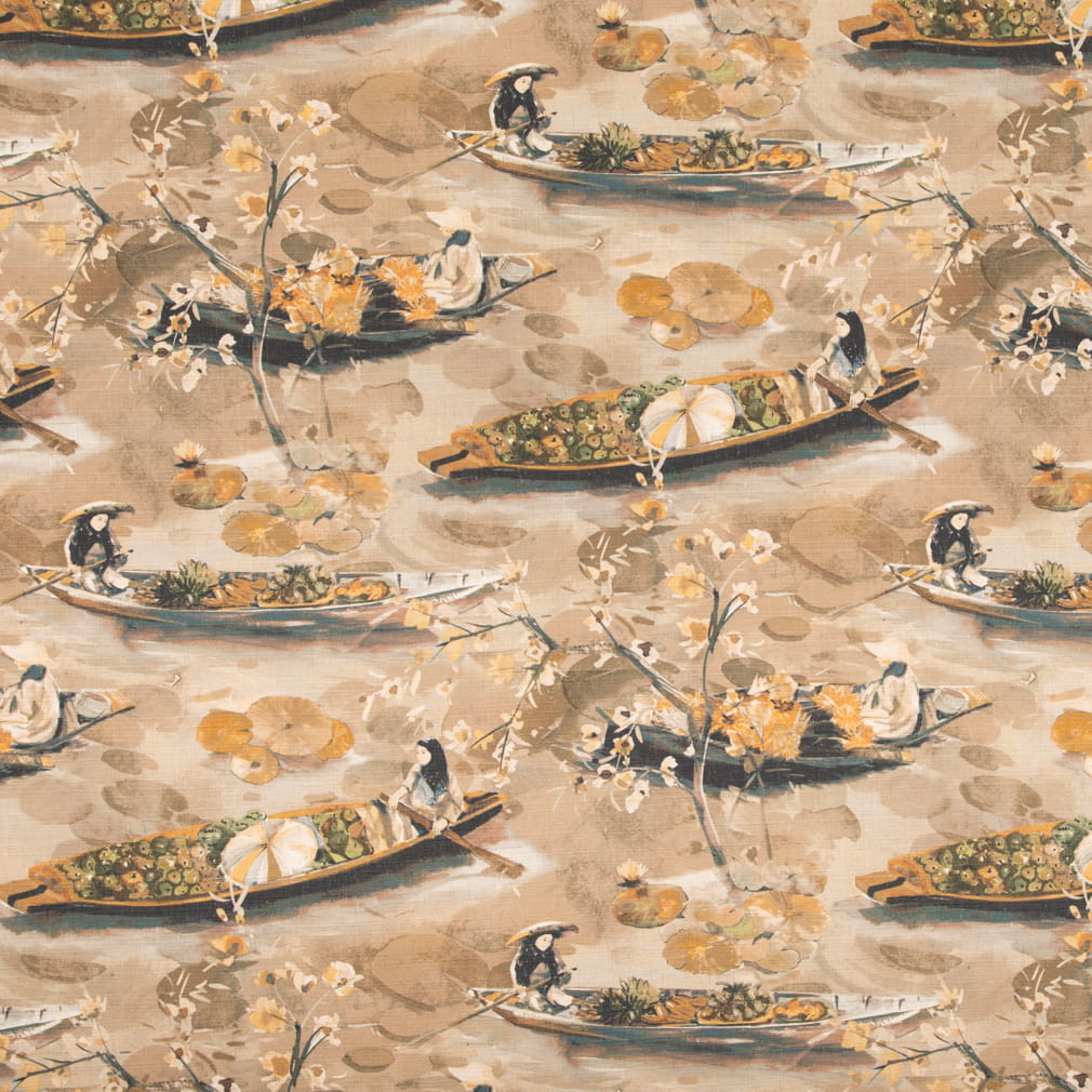 Amara Brass A1281-01 by 29 Park Designer Fabric
