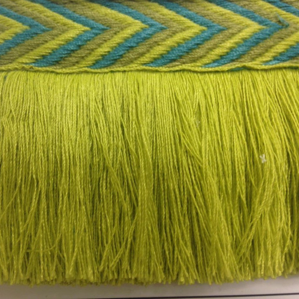 Ariel Lime by Europatex Designer Fabric Sirenia 50% Viscose, 50% Cotton 2.00 inches - Swanky Fabrics -