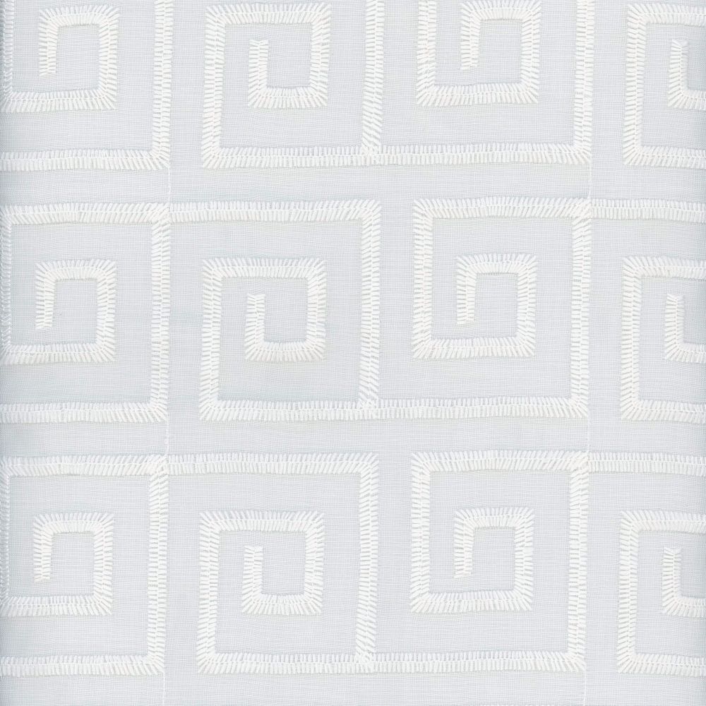 Athena Snow by Heritage Fabric - 100% Polyester USA or Imported Horizontal: 6.75" and Vertical: 53.5" - Fabric Carolina -