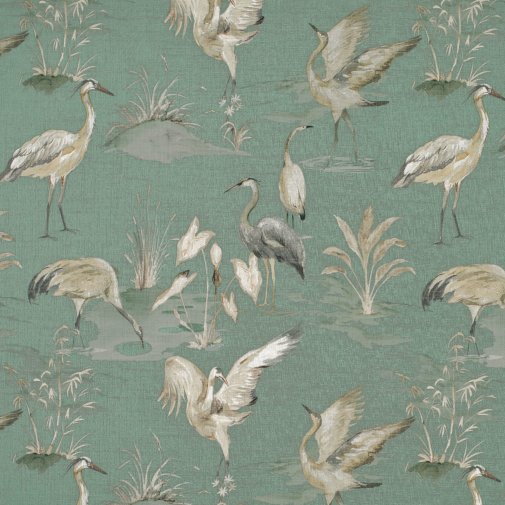 Attwater Aqua A1025-01 by 29 Park Designer Fabric
