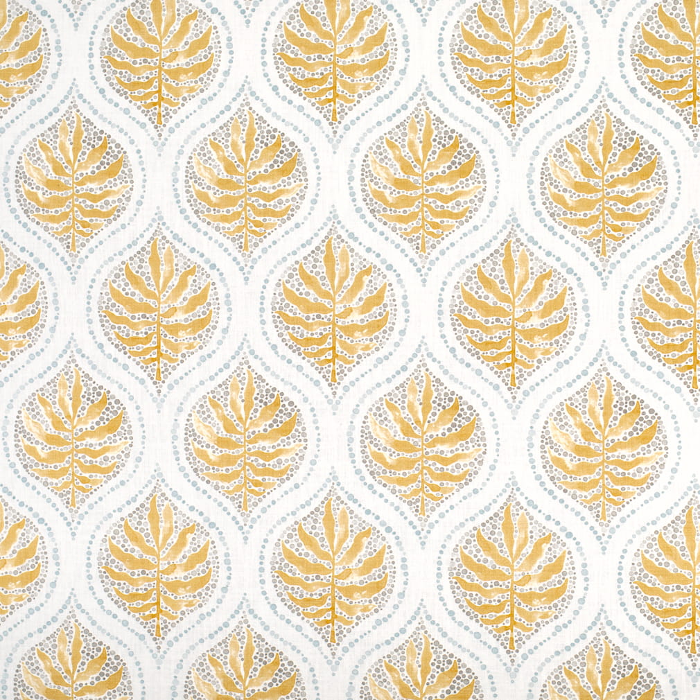 Ava Goldleaf A1028-01 by 29 Park Designer Fabric