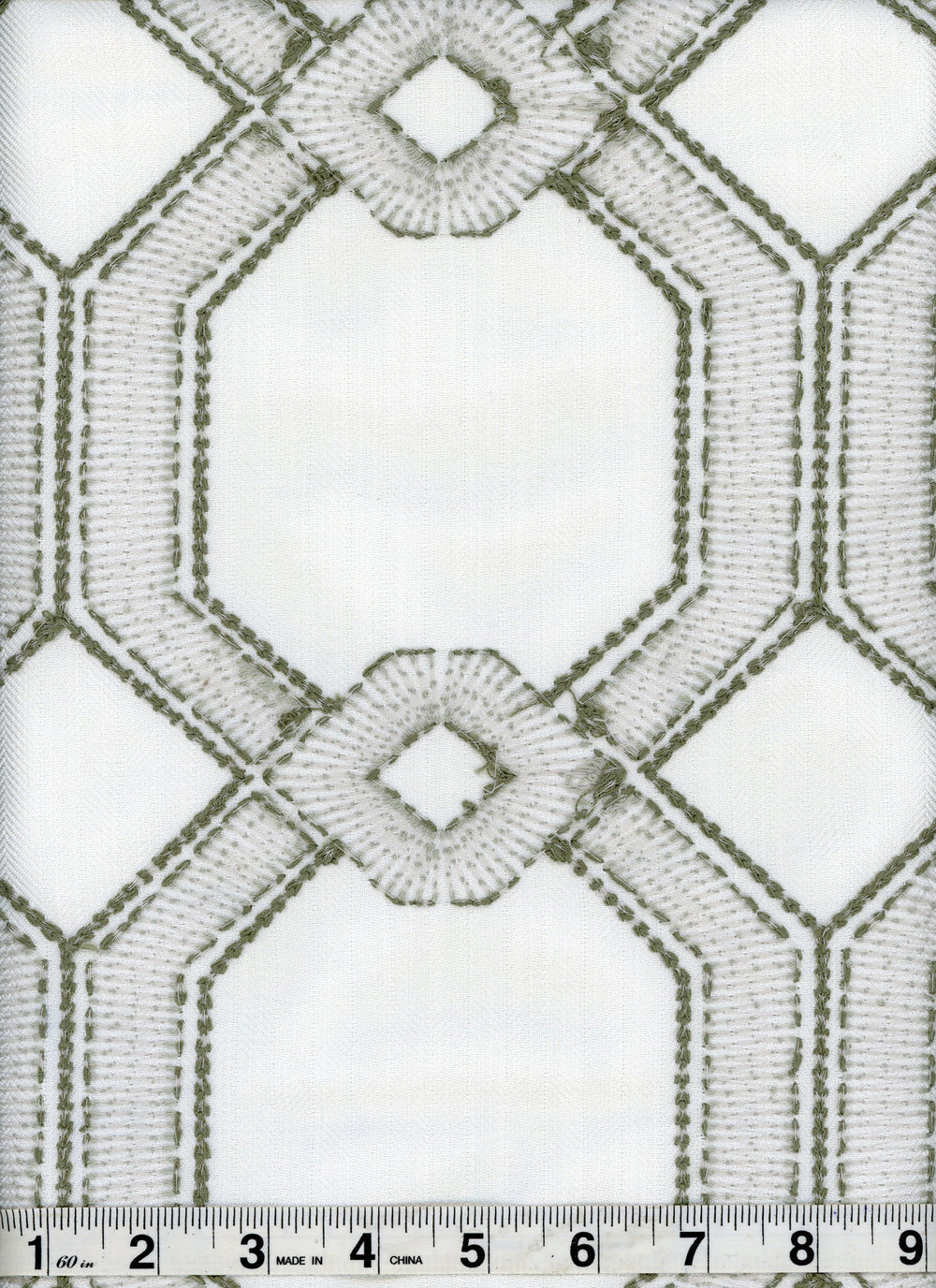 Avignon Balsam by Heritage Fabric - 100% Polyester - India - 15000 - V: 6.5"  H: 6.75" - 54" - Fabric Carolina -
