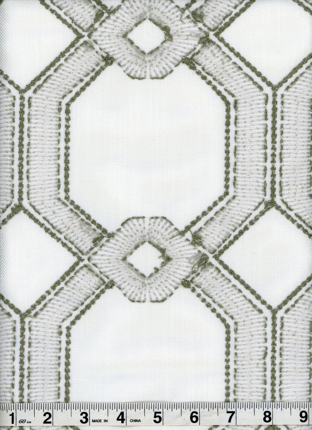 Avignon Balsam by Heritage Fabric - 100% Polyester - India - 15000 - V: 6.5"  H: 6.75" - 54" - Fabric Carolina -