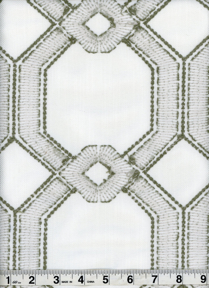 Avignon Balsam by Heritage Fabric - 100% Polyester - India - 15000 - V: 6.5"  H: 6.75" - 54" - Fabric Carolina -