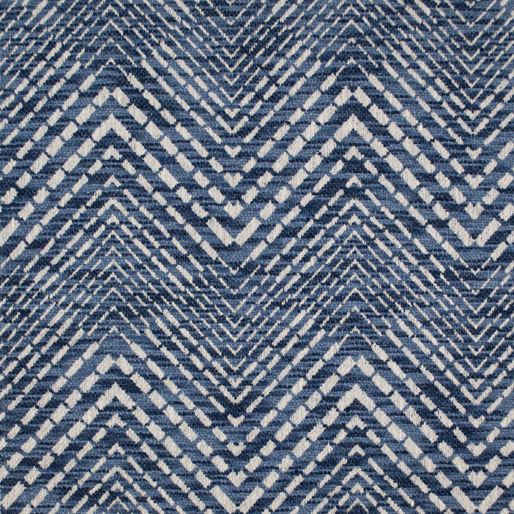 Aztec Bravado Marine by Europatex Designer Fabric Aztec 82% Polyester, 18% Cotton 6.85" H, 7.70" 54.00 inches - Swanky Fabrics -