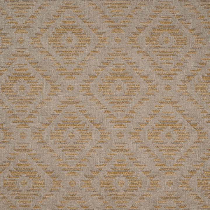 Aztec Geneva Honey by Europatex Designer Fabric Aztec 100% Polyester 6.85"Â H, 6.75" V 54.00 inches - Swanky Fabrics -