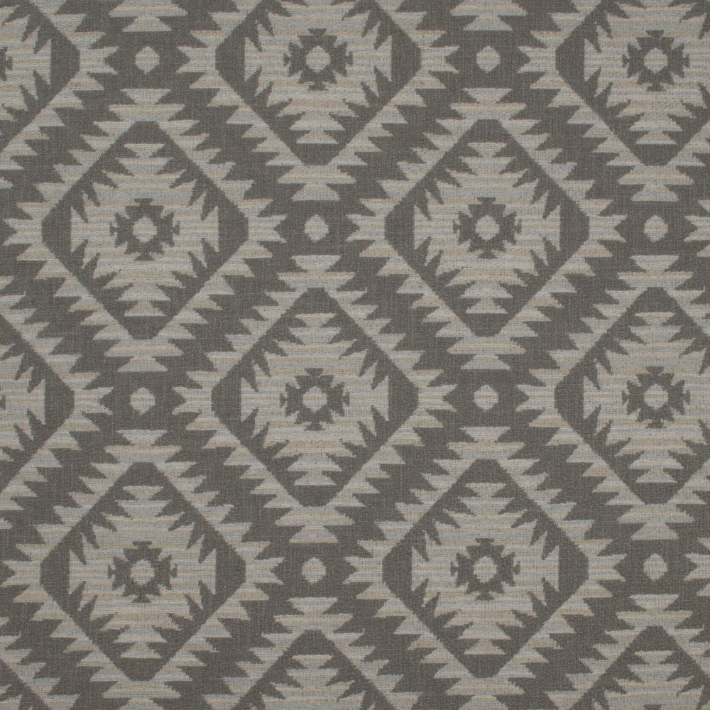 Aztec Geneva Mink by Europatex Designer Fabric Aztec 100% Polyester 6.85" H, 6.75" V 54.00 inches - Swanky Fabrics -