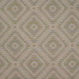 Europatex Fabric Aztec Geneva Sage