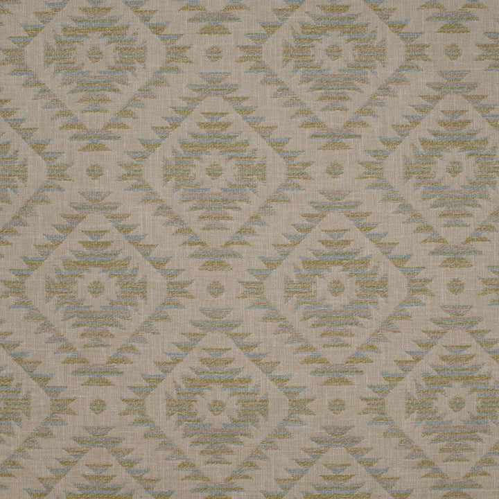 Aztec Geneva Sage by Europatex Designer Fabric Aztec 100% Polyester 6.85" H, 6.75" V 54.00 inches - Swanky Fabrics -