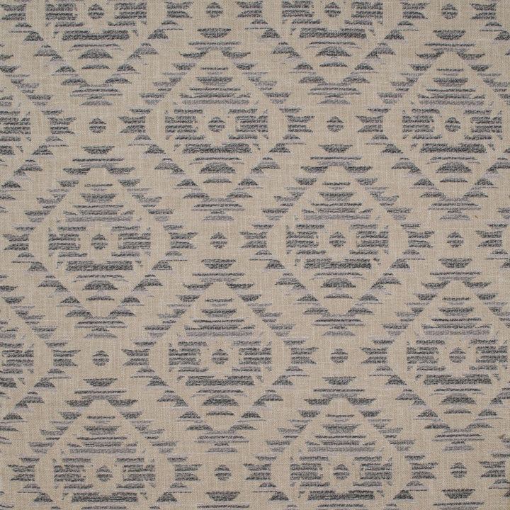 Aztec Geneva Stone by Europatex Designer Fabric Aztec 100% Polyester 6.85"Â H, 6.75" V 54.00 inches - Swanky Fabrics -