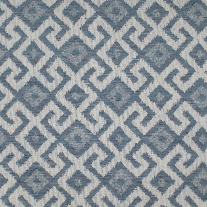 Aztec Neve Battleship by Europatex Designer Fabric Aztec 86% Poyester, 14% Cotton 6.85" H, 6.85" V 54.00 inches - Swanky Fabrics -
