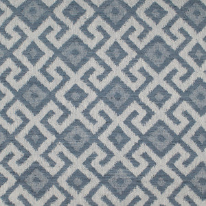 Europatex Fabric Aztec Neve Battleship